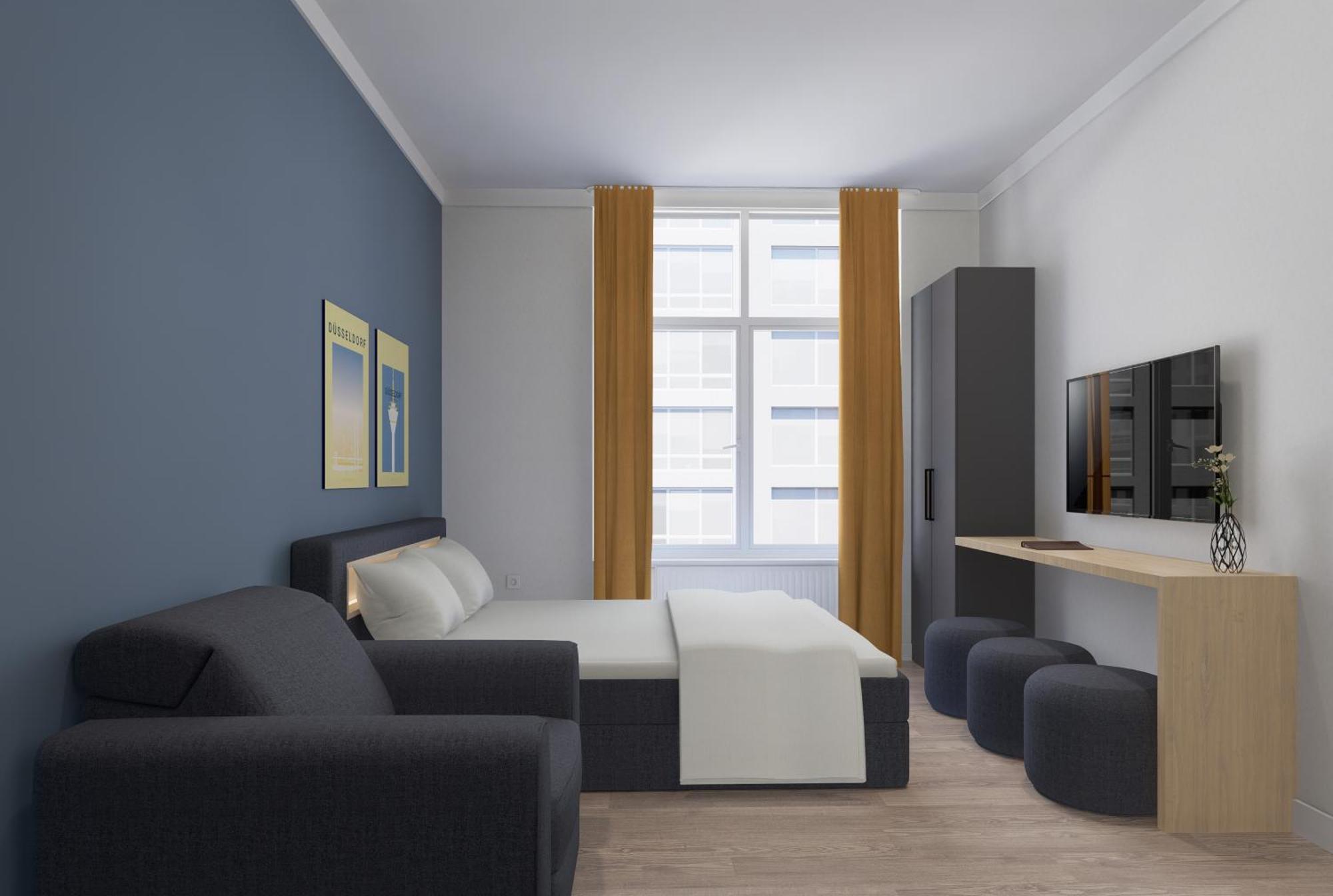 Antares Apartments Дюселдорф Екстериор снимка